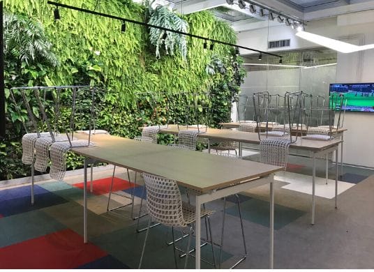 Aconif renovación oficinas desarrollo sustentable sostenible LABS XD