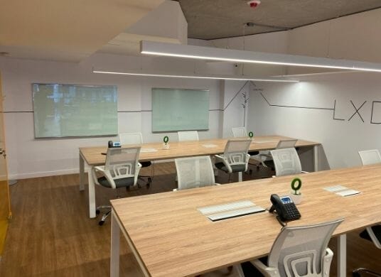 Aconif renovación oficinas desarrollo sustentable sostenible LABS XD