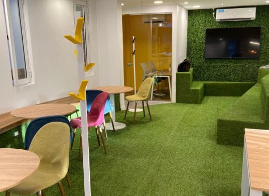 Aconif renovación oficinas desarrollo sustentable sostenible LABS XD